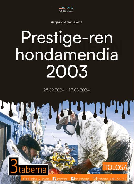 Prestige-ren hondamendia 2003
