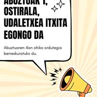 Abuztuaren 1ean Alegiako udaletxea itxita