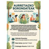 "Aurretiazko borondateak" hitzaldia