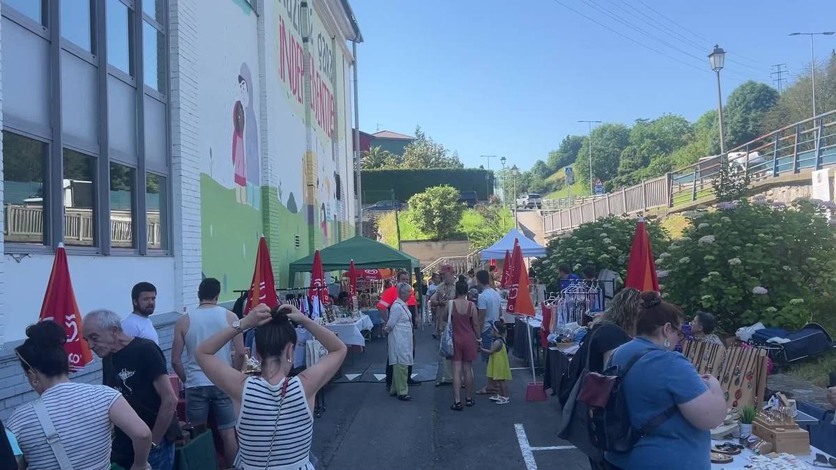 Giro eguzkitsua Irurako azokan