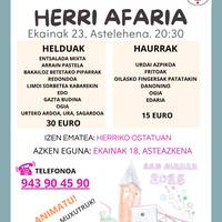 HERRI AFARIAK BELAUNTZA SAN JUANAK 2025