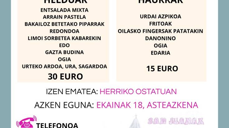 HERRI AFARIAK BELAUNTZA SAN JUANAK 2025