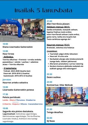 Lizartzako festak