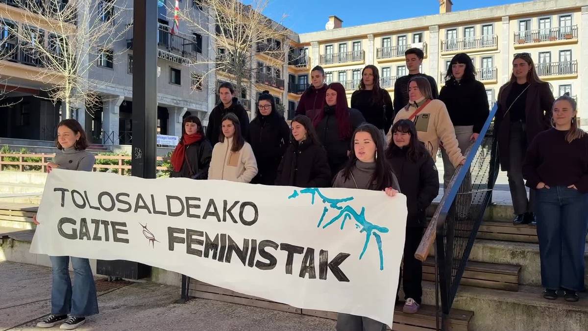 Tolosaldeko Gazte Feministak taldea aurkeztu dute
