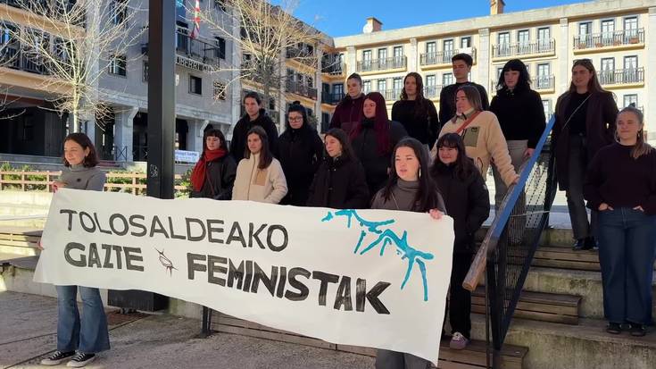 Tolosaldeko Gazte Feministak taldea aurkeztu dute