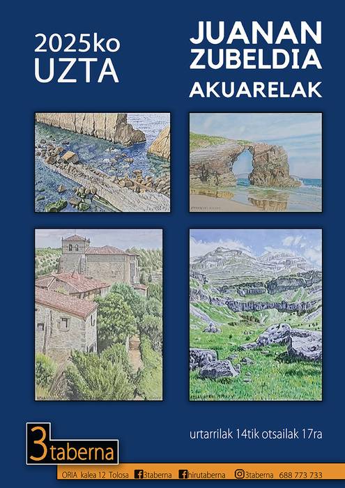 Juanan Zubeldia - Erakusketa