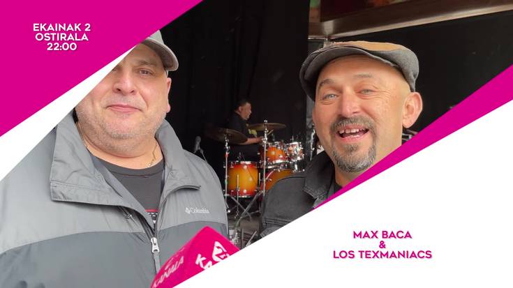 Gaur 22:00etan Max Baca & Los Texmaniacs talde texastarraren kontzertua