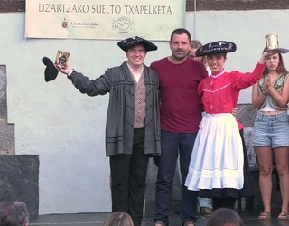 Jone Arriaran eta German Aranburu azpeitiarrak nagusitu dira Lizartzako Suelto Txapelketan