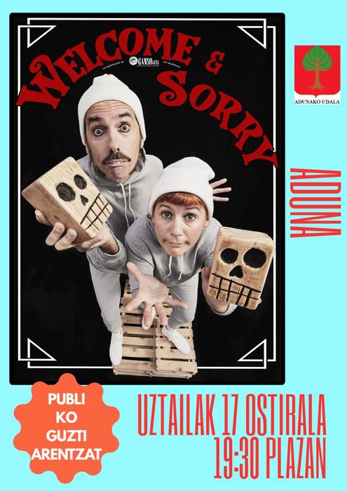 Welcome & Sorry
