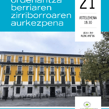Mugikortasun ordenantza berriaren zirriborroaren aurkezpena