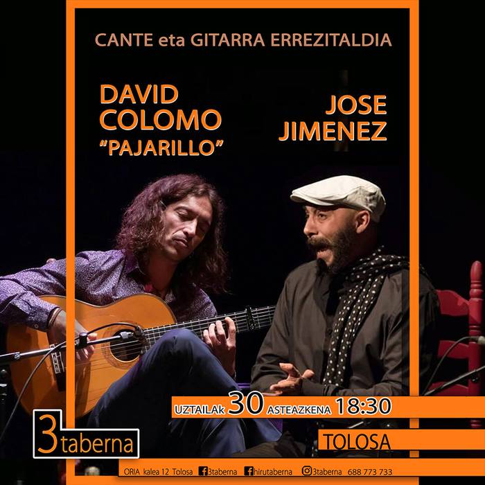 David Colomo  Pajarrillo eta Jose Jimenez