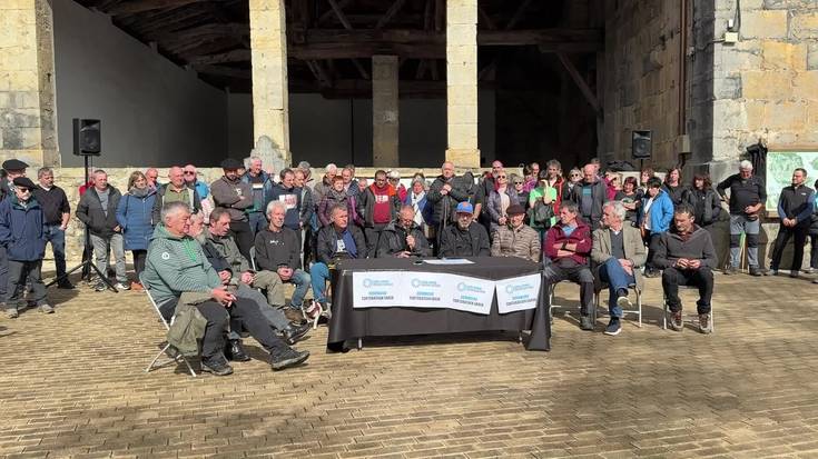 Torturatuen sarea sortu dute Zizurkilen