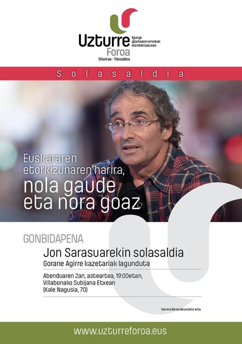 Euskararen etorkizunaren harira, nola gaude eta nora goaz