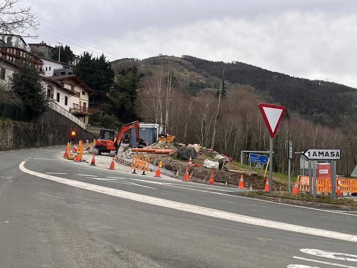 Amasako errepidearen berrikuntza aurrera doa EAJ buru duen Gipuzkoako Foru Aldundiaren bultzadari esker