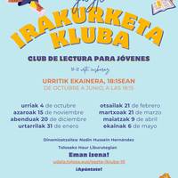 Gazte irakurketa kluba 10-12 urte