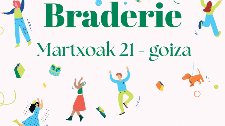 Larunbatean Braderie-a Tolosan