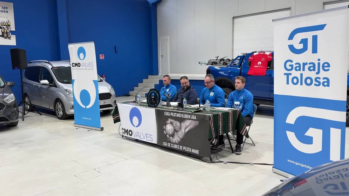 CMO esku-pilotako kluben ligaren aurkezpena