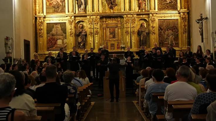 "Sacrae Harmoniae" kontzertua egin dute Hodeiertz eta Oroith abesbatzek eta Andra Mari orkestrak