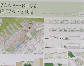 San Esteba auzoaren eraldaketa irudietan