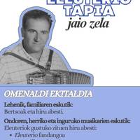 100 urte Eleuterio Tapia jaio zela
