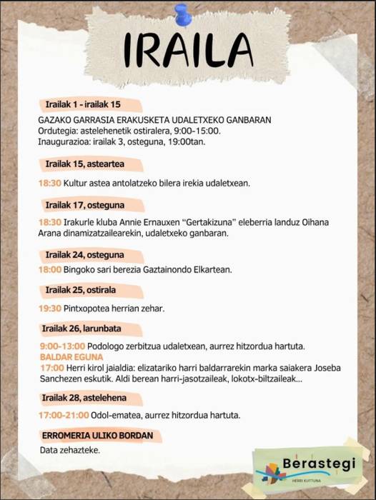 "Gazako garrasia" erakusketa