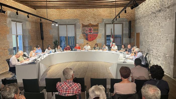 Tolosako Udalaren Osoko Bilkura zuzenean