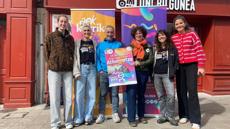 Korrikaren hasiera ekitaldia zuzenean