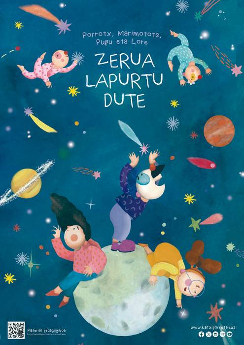 Porrotx, Marimotots, Pupu eta Lore -Zerua lapurtu dute