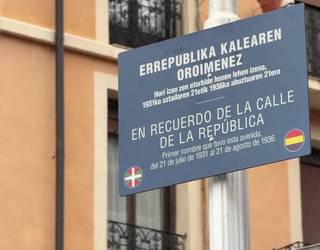 Nafarroa etorbidearen jatorrizko izena gogora ekarri dute