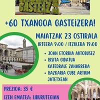 +60 txangoa Gasteizera!
