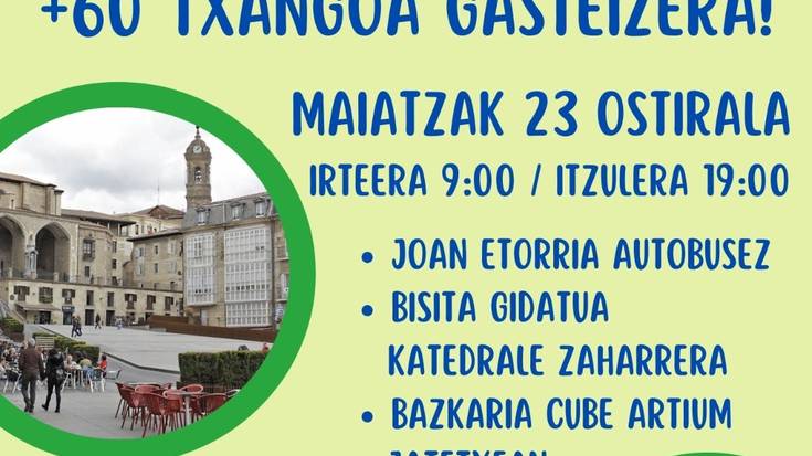 +60 txangoa Gasteizera!