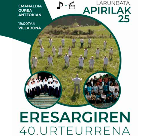 Eresargiren 40. urteurrena