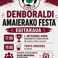 Maiatzaren 30ean Intxurre futbol taldeak denboraldi amaierako festa ospatuko du