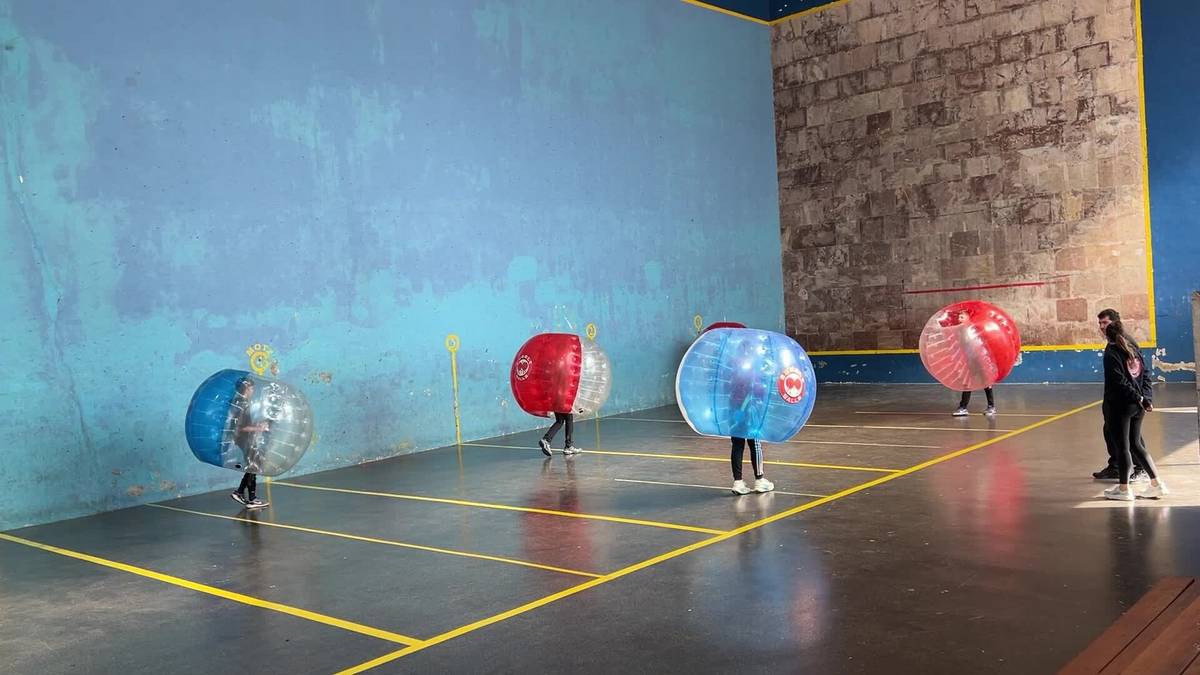 Bubble Balls jarduera Alkizan
