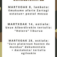 "Zure platerean hasten da mundua" dokumentala