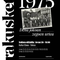 "1975 Dena jokoan zegoen urtea" erakusketa