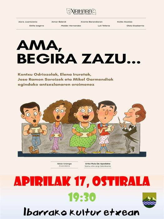 "Ama, begira zazu..." antzerki emanaldia