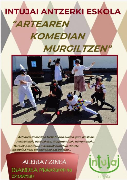 ‘Artearen komedian murgiltzen’ haurren emanaldia