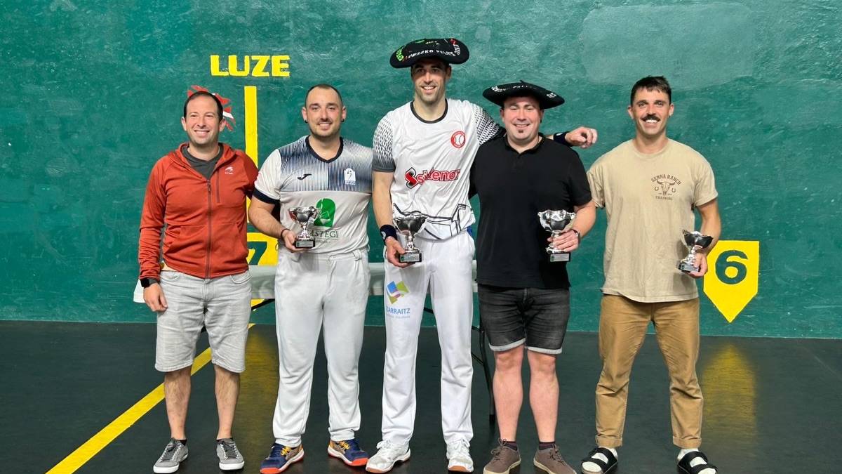 Alain Luisak irabazi du Bigarren Mailako  Ezker Hormako Kluben Arteko Gipuzkoako Txapelketa