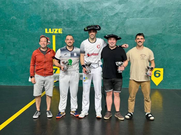 Alain Luisak irabazi du Bigarren Mailako  Ezker Hormako Kluben Arteko Gipuzkoako Txapelketa