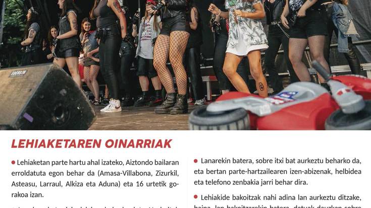 Santiotako programaren azala aukeratzeko lehiaketa: maiatzaren 12tik ekainaren 9ra