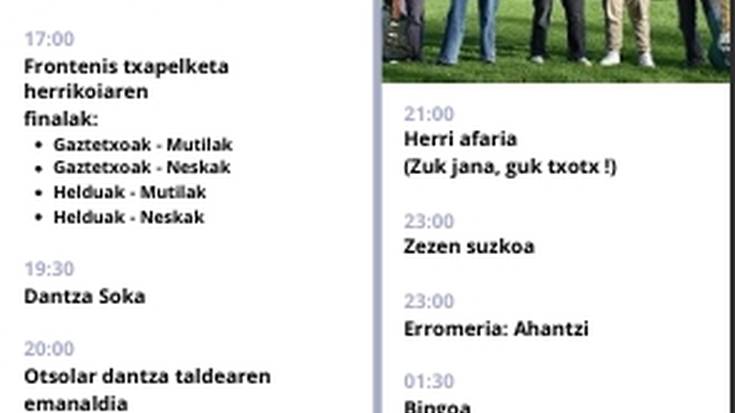 Lizartzako festak