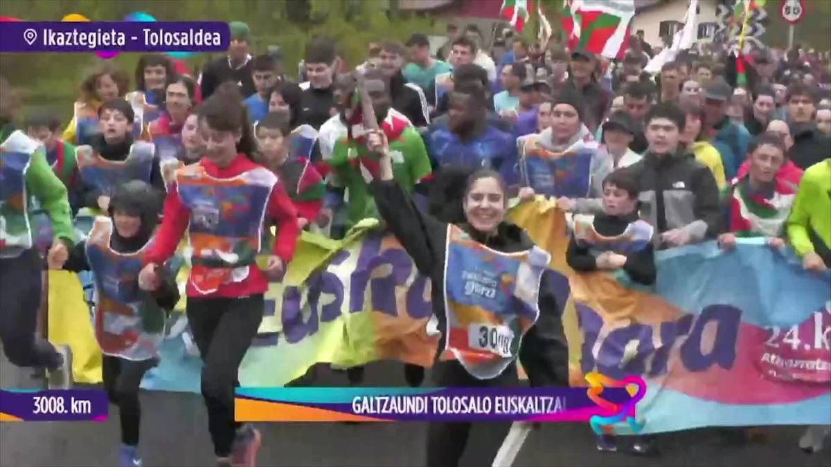 24. Korrika Ikaztegietan