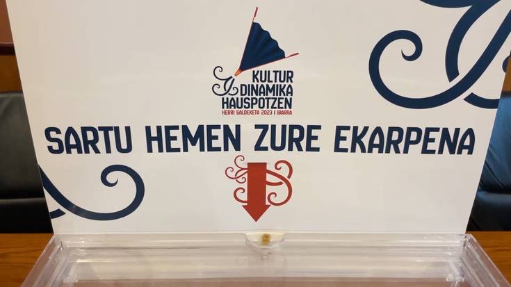 Kultur dinamika hauspotzeko herri galdeketa aurkeztu dute Ibarran
