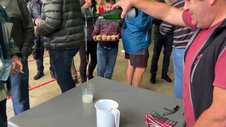 Txakolin eta pintxo dastaketa Ugarten