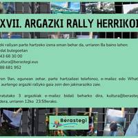 XXVII. Argazki rally herrikoia (izen ematea)