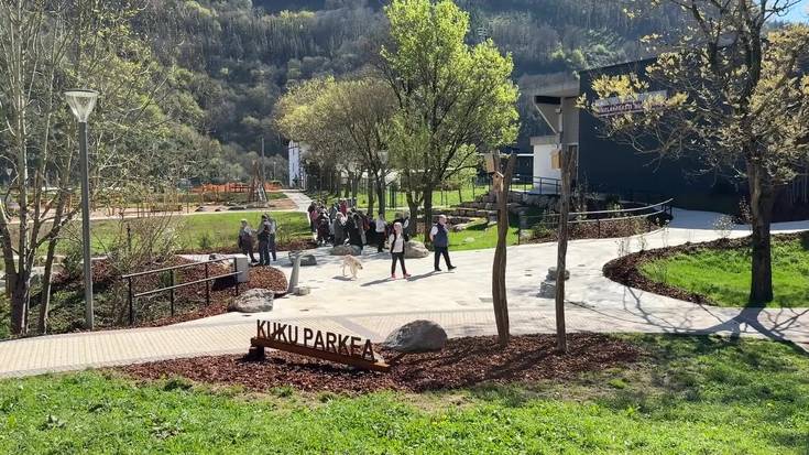 Aisialdirako aukera ezberdinak eskaintzen dituen Kuku parkea ireki dute Anoetan