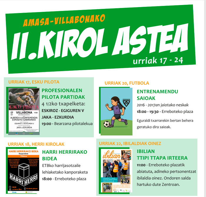 Kirol Astea