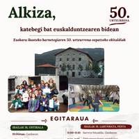 Alkizako barnetegiaren 50. urteurrena