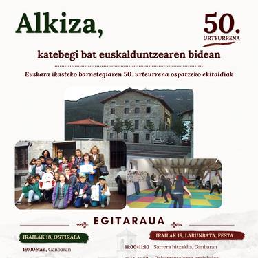 Alkizako barnetegiaren 50. urteurrena